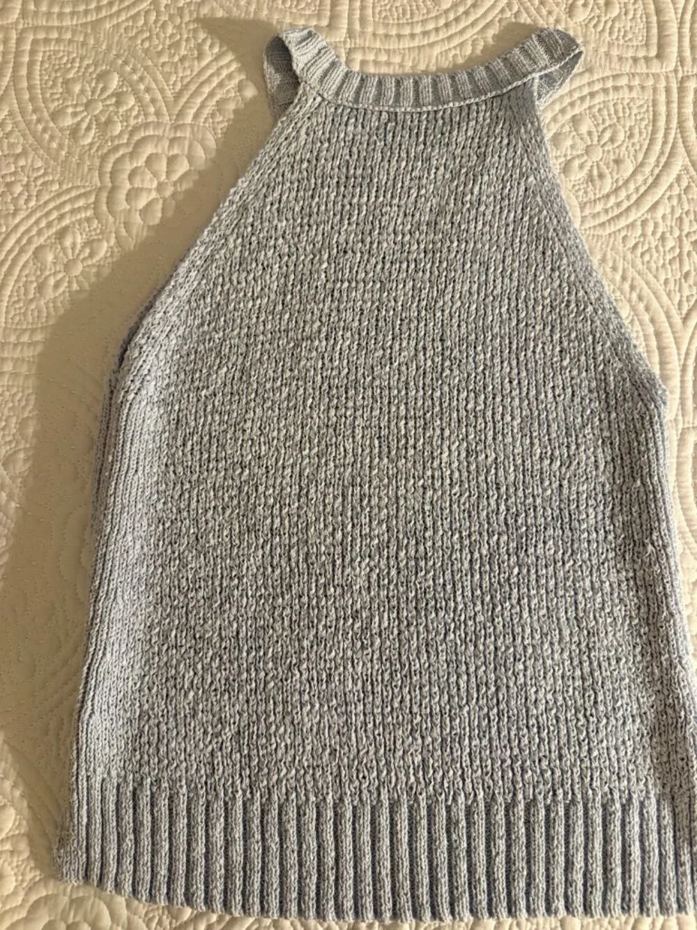 J Crew High-neck sweater-tank